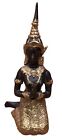 Buddhist Statue Figure Antique Female Thailand Figure About 8” Tall