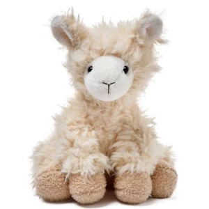 11.5 inches - Fuzzy Llama Off White Stuffed Animal, For Ages 0-14 - Picture 1 of 6