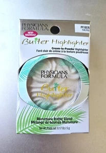 PHYSICIANS FORMULA BUTTER HIGHLIGHTER Murumuru Cream-to-Powder PF10576 Pearl NEW - Picture 1 of 2