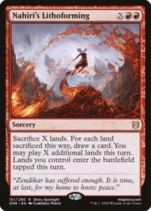 Nahiri's Lithoforming - Zendikar Rising (ZNR) - (Near Mint NM) - Picture 1 of 1
