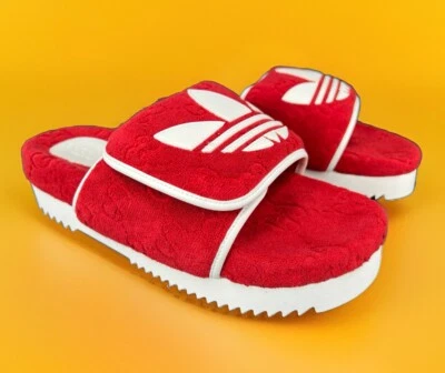 Gucci X Adidas GG Magic Sponge Demetra Vegan Logo Slides UK 11 - US 11.5 - EU 45 - Image 1 of 4