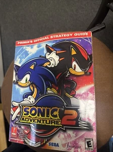 Sonic Adventure 2 Prima’s Official Strategy Guide Rare Guide! Dreamcast - Picture 1 of 5