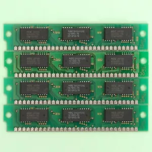 30 Pin 4MB RAM (4x 1MB Modules) Parity 5V 70ns NEC Memory TESTED + REPORT - Picture 1 of 5