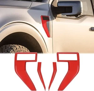 Ventilación lateral guardabarros insignia emblema cubierta embellecedores accesorios aptos para Ford F150 2021+ EE. UU. - Imagen 1 de 15