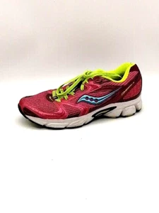 Saucony Damen Sneaker Cohesion 5 pink gelb Schnürschuh Laufschuh gepolstert 7,5 - Bild 1 von 10