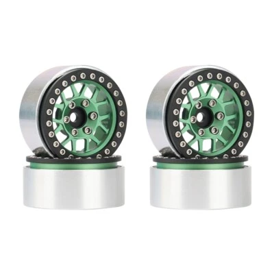 Metal 1.9 Beadlock Wheel Rim Hub for 1/10 RC Crawler Car Axial SCX10 90046 TRX4 - Image 1 of 4