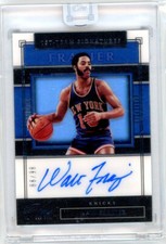 2019-20 Panini One And One 1ST-Team Signatures #FT-WFZ Walt Frazier #86/99