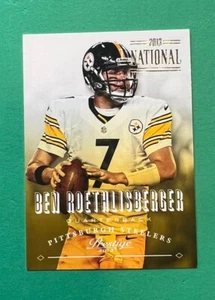 BEN ROETHLISBERGER 2013 PANINI PRESTIGE THE NATIONAL PARALLEL /5 Steelers - Picture 1 of 2