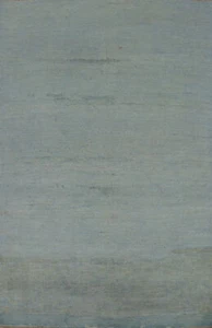 Luxurious Gabbeh Solid Design Wool Modern Accent Rug - Brand New 3x5 ft - Picture 1 of 13