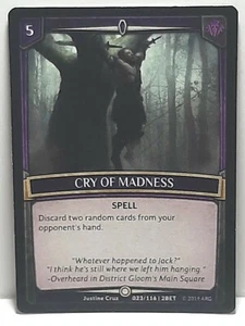 Cry Of Madness 023/116 Argent Saga Betrayal Spell New Fresh - Picture 1 of 2