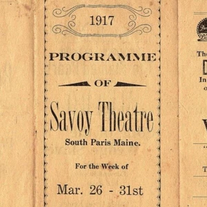 Programma Programma Cinema Teatro Savoia 1917 Sud Parigi Maine Settimana del 26 marzo - Foto 1 di 3