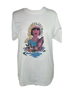 Camiseta Jane Saw & Her Band Pantorrilla Muscular Blanca Talla S Para Mujer - Imagen 1 de 8