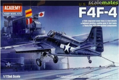 Academy 12451 USN F4F-4 1:72 NUEVO EN CAJA envío gratuito Foto 1 de 2