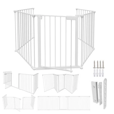 Kaminschutzgitter Absperrgitter Ofenschutz Kamingitter Türschutzgitter Türgitter - Bild 1 von 4