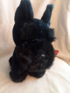 Perro Scottie negro pan de azúcar vintage. 11" Usado - Imagen 1 de 7