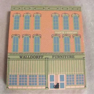 Cat's Meow Village Keepsake Serie VIII Walldorff Muebles Lecciones de Baile 1990 - Imagen 1 de 2
