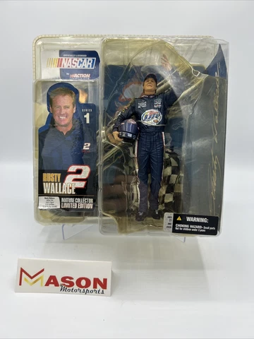 McFarlane Rusty Wallace 2003 Miller Lite Figure Limited Edition 7,177 of 19,852 Cover