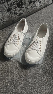 Zapatillas deportivas New Look Marsha blancas para mujer talla 5 a 9 PVP £15,99 Foto 1 de 4