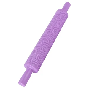 Fondant Cake Rolling Pin Embossing Roller Bakery Cookies Pastry Decorating - Picture 1 of 12