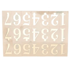 Ethereal Drum Note Sticker Steel Tongue Drum Bronzing Scale Stickers Decoration - Picture 1 of 22