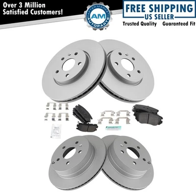 Brake Pad & Rotor Kit Fits 2010-2017 Chevrolet Equinox GMC Terrain Foto 1 de 4
