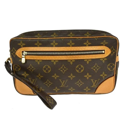 LOUIS VUITTON MARLY DRAGONNE GM CLUCTH BAG PURSE M51825 SL1001 YQ01454 - Image 1 of 4