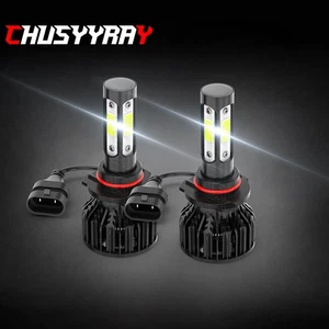For 2011-2015 Chrysler 300 C Sedan 4-Door LED Headlight Pair 4-sides 9012 - Picture 1 of 12
