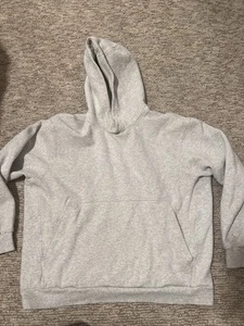 Lululemon Hoodie Mens Medium Gray Steady State Pullover Sweatshirt Performance - Picture 1 of 5