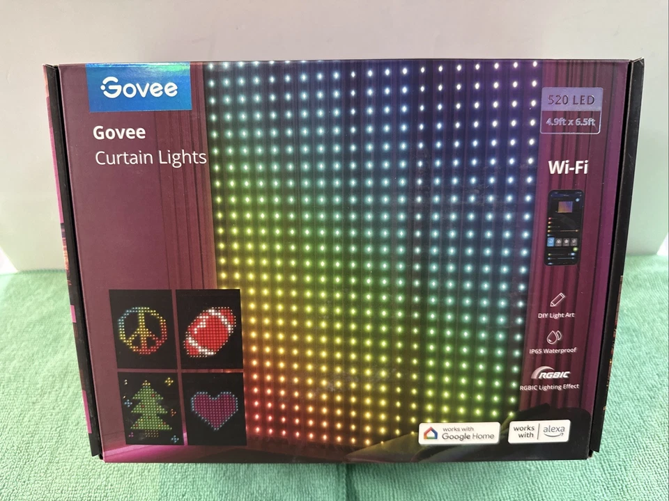 Govee H70B1 520 LED Curtin Lights