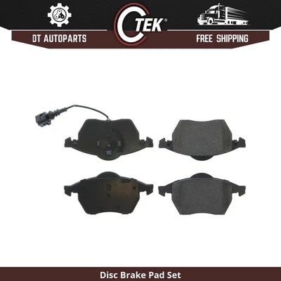 Para Volkswagen Beetle 1999-2010 | Pastillas de freno de disco delanteras centradas | Cerámica Foto 1 de 4