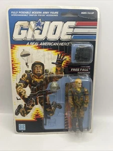 Hasbro G.I. Action figure Joe ARAH Free Fall nuova su cartoncino 1989 con custodia protettiva - Foto 1 di 8