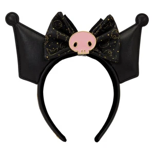 Loungefly Sanrio Kuromi 20th Anniversary Ear Headband - Picture 1 of 6