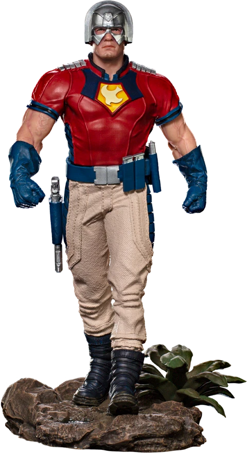 DC Batman Comics SUICIDE SQUAD John Cena Peacemaker Statue Iron Studios Sideshow