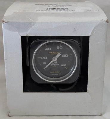 AutoMeter 200790-40 Marine Mechanical Oil Pressure Gauge - Image 1 of 4
