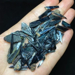 140ct EXCELENTE ESPÉCIMEN DE CRISTALES DE VIVIANITA AZUL CLARO VERDE DE Brasil aa921 - Imagen 1 de 5