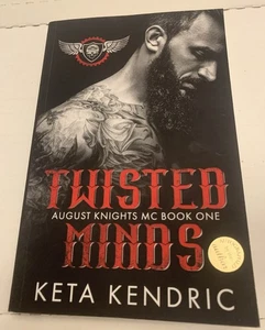 Keta Kendric Twisted Minds Book #1 Softcover Autographed - Picture 1 of 5