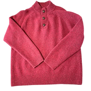 UNTUCKit Gordonne Pescador Suéter Para Hombres Talla XL Grueso Lana de Cordero Acogedor Cabincore - Imagen 1 de 11