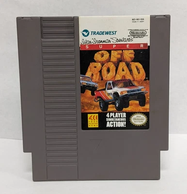 Authentic Nintendo NES Super Off Road NES Game Cartridge | Tested & Working - Image 1 of 2
