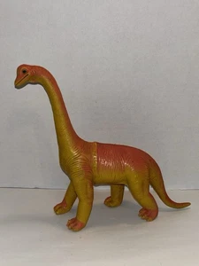 Dinosauro giocattolo Brachiosauro imperiale 8,5" gomma 1985 vintage - Foto 1 di 11