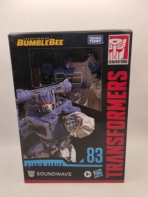 Transformers Studio Series Soundwave #83 Bumblebee Movie NEW W/ Fast Shipping! - Image 1 of 4