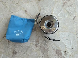 EverNew 5 Piece Stainless Steel Cook Set S Nesting Camping Pots Cup Bag Japan - Picture 1 of 6