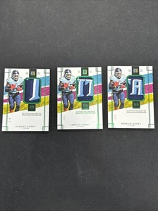 2022 Impeccable Extravagance Derrick Henry  Emerald /3 Complete Set Unsigned  - Picture 1 of 8