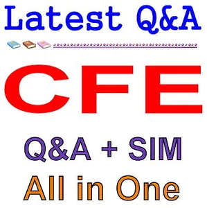 Certified Fraud Examiner CFE Exam Q&A+SIM - Picture 1 of 1