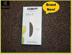Conair GIRLBOMB Set taglia sopracciglia naso per donna a batteria bianco. Nuovo - Foto 1 di 4