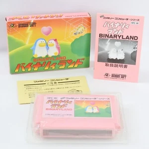 BINARY LAND Famicom Nintendo 0532 fc - Picture 1 of 8