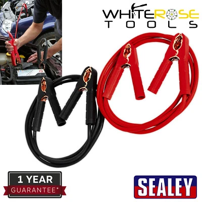 Sealey Booster Cables 25mm² x 3.5m 350A Jump Lead Starter Carry Case - Image 1 of 4