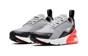 Scarpe da ginnastica bambini Nike Air Max 270 PS AO2372 022 grigio/arancione taglia UK 10,5_11.5_12,5 - Foto 1 di 6