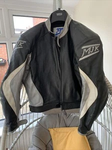 MJK MENS LEATHERS. Made to Measure motorcycle suit two-piece.COLLECTION ONLY! - Picture 1 of 6