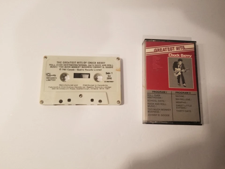 Chuck Berry - The Greatest Hits Of Chuck Berry - Cassette Tape - Image 1 of 1