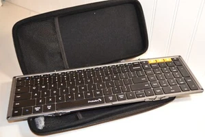 ProtoArc XKM01 Foldable Keyboard and Mouse Combo with Carrying Case - Picture 1 of 6
